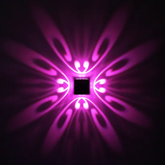 1W 3W LED Indoor Wall Light Butterfly Lamp