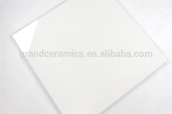 Micro crystal polished porcelain white color floor tile