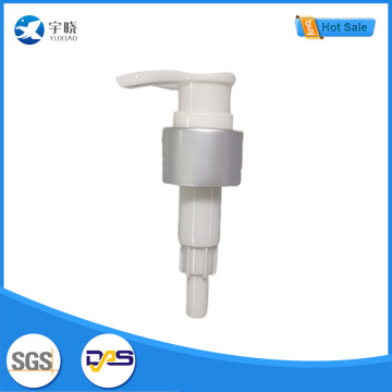 Белый пластиковый насос для лосьона с эргономичной ручкой