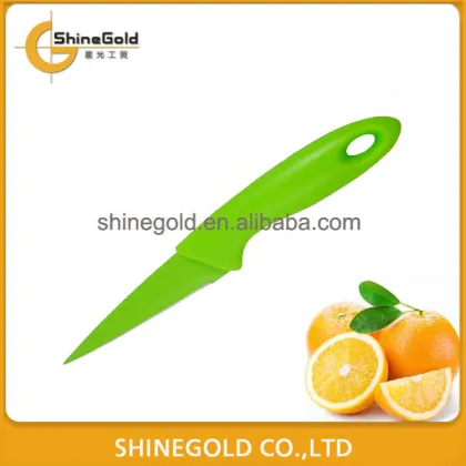 colorful coating fruit Knife