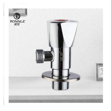 Bathroom Stainless Steel Angle Valve Fittings for Hot and Cold Water Pipes