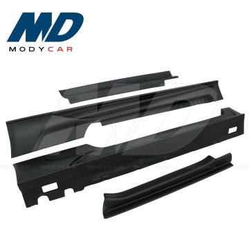 Black Sails Style Glass Fiber Side Skirt for 2008-2014 Audi TT/TTS MK2
