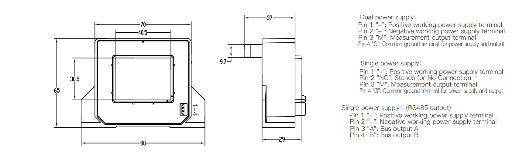 Hall Current Sensor for Motor Monitoring