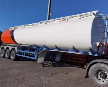 3 Axles Aluminum Diesel Oil Trailer Tanker