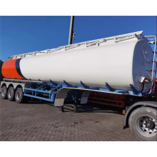 3 Axles Aluminum Diesel Oil Trailer Tanker