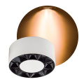 Plafond LED monté surface Downlights Circular Grille