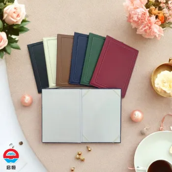 Premium Customizable Leather Folder for Business Use