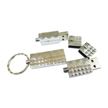 Waterproof Metal 32GB USB Flash Drives Key Chain