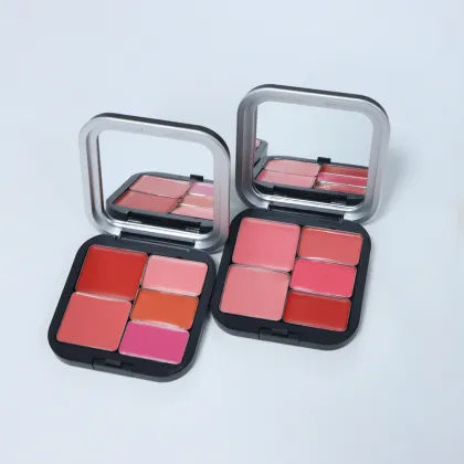 OEM Cosmetic Wholesale: Custom Cream Magnetic Blush Palette & Private Label Makeup Cream Blush Palette