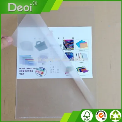 PP File Folder L Shaped File Folder Office Supplies Document Files Folder