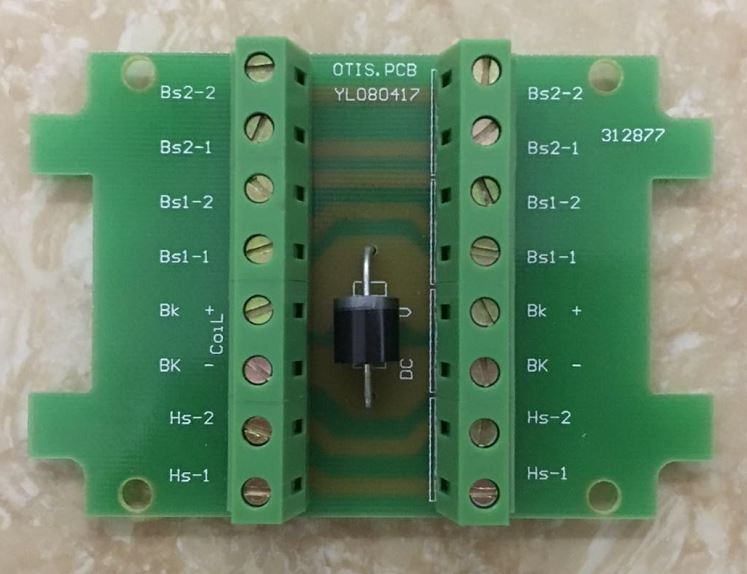 PCB de freno de máquina para ascensores LG Sigma YL080417 Machine Brake PCB for LG Sigma Elevators YL080417