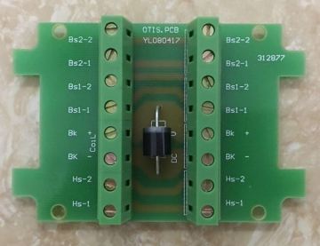YL080417 GRUPPO PCB freno macchina per ascensori LG Sigma