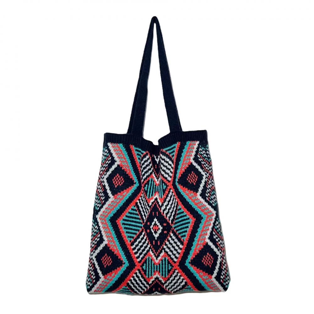 Hobo bag tote bag shoulder bag knitted bag