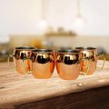 Mug Moscow Mugs set 4 cawan yang dipalu