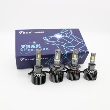 Shiliduo süper parlak yüksek lümen 24V 45W H1 H7 H3 H4 Kamyonlar, arabalar ve motosikletler için LED farlar ampulü