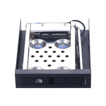 Unestech 2.5in Aluminum SATA Hot Swap Tray-less HDD Mobile Rack for anti-shock