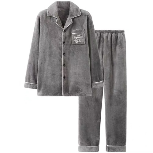 Herren Flanell Pyjama Anzug für Herren