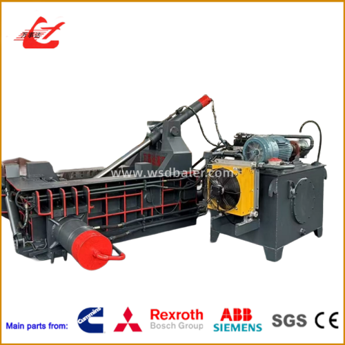 máquina de reciclagem eficiente para comprimir latas de alumínio