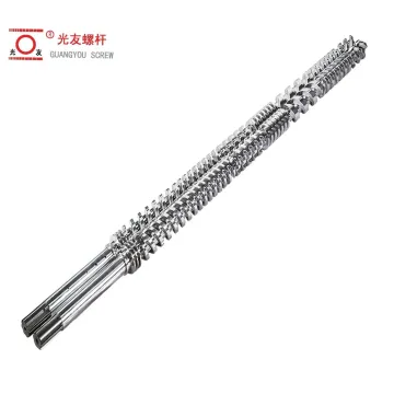 KMD75/36 Nitrided PVC Pipe Profile Sheet na may Double Bimetallic Screw Barrel