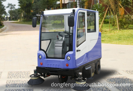 electric sweeper truck-2