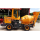 Self-feeding Moving concrete mixer