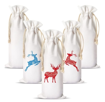 Promotional Cotton Bottle Bags