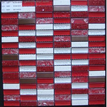 Mosaic glass new style ideal tiles for wall decoration