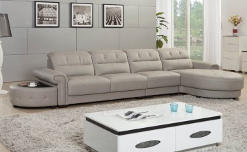 genuine  leather  corner  sofa