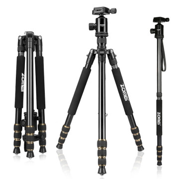 Zomei Z668 Professional 4-Section Aluminum Alloy Tripod Manufacturer