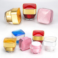 hot selling empty 20ml plastic acrylic cosmetics double jar cosmetics luxury design 20g