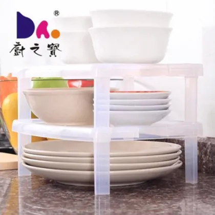 Plastic Kitchen Storage Bowl Rack - Detachable Houseware