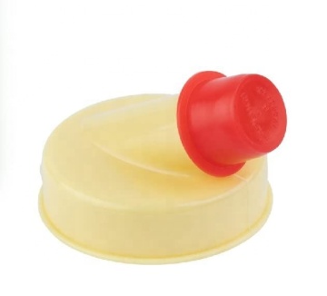 Kitchentoolz 48mm süt sürahi, damla işlevi olmayan ve kapaklı depolamalı spout nozul dökme