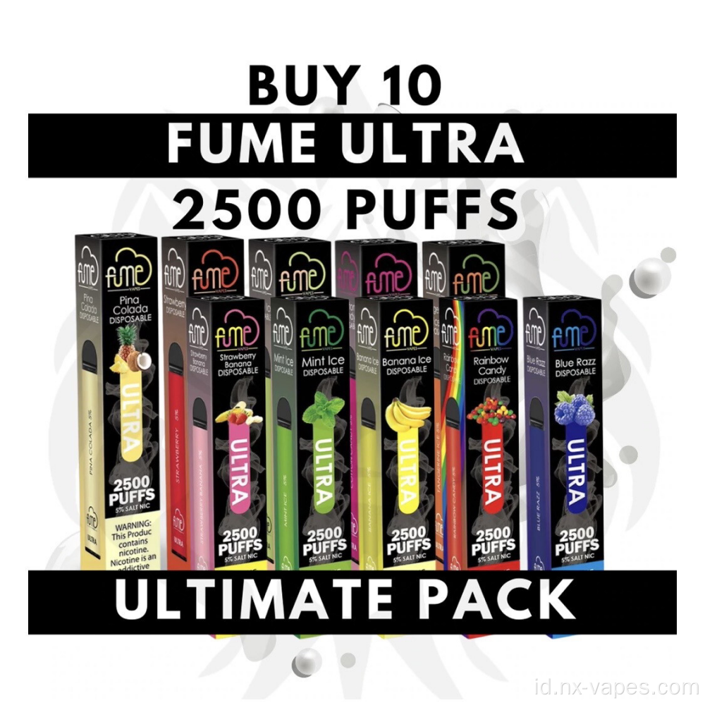 Fume ultra -sekali pakai vape