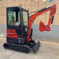 CE small digger 1 ton mini excavator