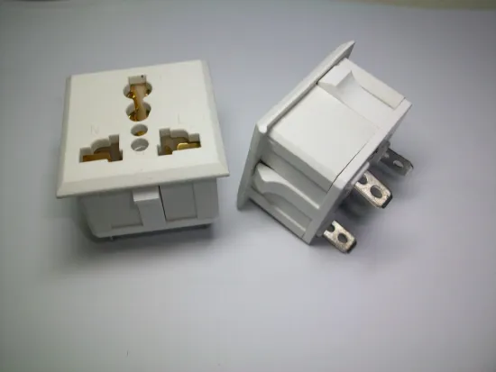 Universal electrical multi socket insert outlet plug