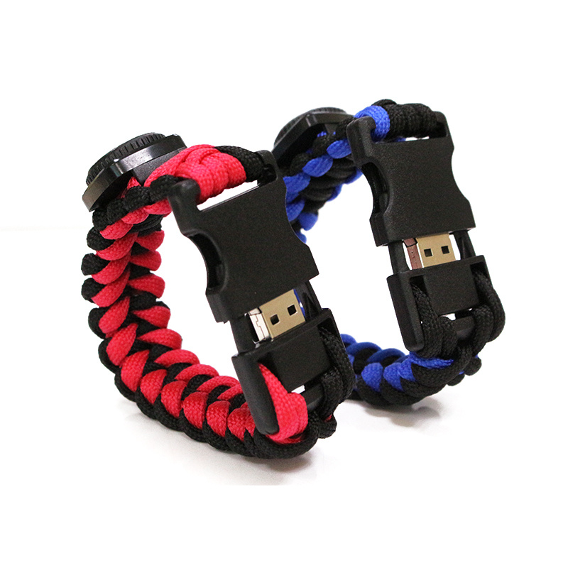 Hochwertiges gewebte Armband USB-Pendrive-Flash-Festplatte