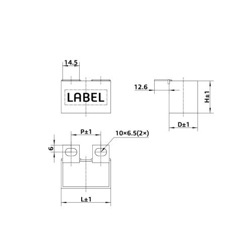 1uF IGBT buffer absorption capacitor 32.5mm