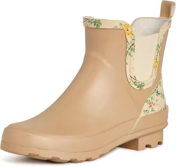 Elastic Summer Ankle Boots with Mid Heel