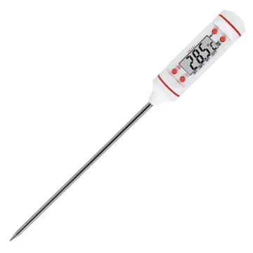 Digital Stainless Steel Instant Read Thermometer: Accurate Food Temperature Gauge Tester