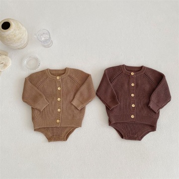 Sleeveless Knitted Children's Sweater One Piece