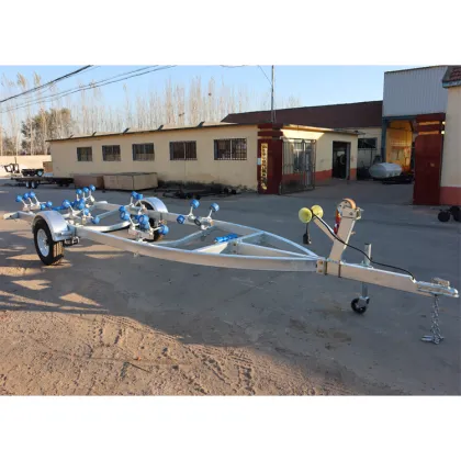 Customized Small Galvanized Boat Trailers