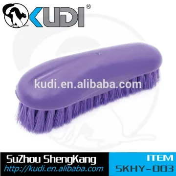 Horse grooming tool silicone cleaning brush