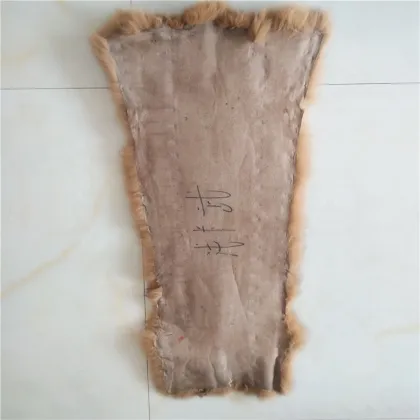China supplier fox fur plate dyed color fox skin wholesale fox fur