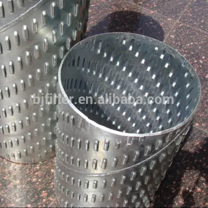 filter pipe water well bridge slot steel pipe