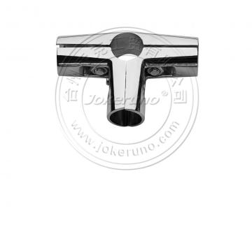 5 way  chrome tube connectors