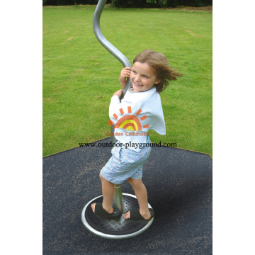 Забавная детская металлическая карусель для детской площадки HPL