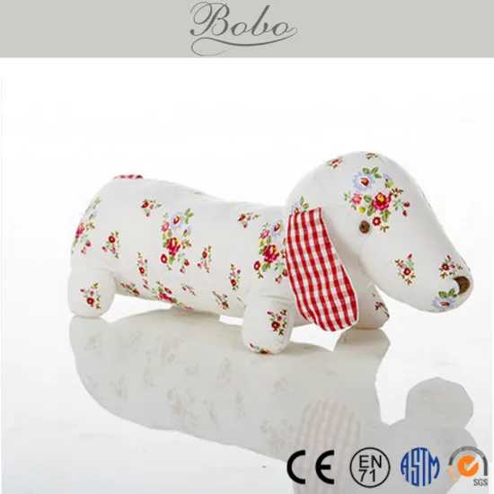 Original Design Stuffed Cloth Sausage Dog Toy