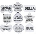 Custom Personalized Engraved Dog ID Tag