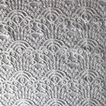 white swiss lace velvet fabric george nylon cotton stretch fabric lace for table cloth/prom dress/indian saree