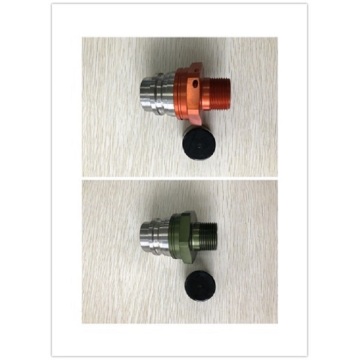 ISO16028 Quick Coupling FF5A ตัวผู้สีน้ำตาล